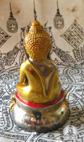 Alchemical statues of Phra Kling Buddha - Most Venerable LP Dooh from Wat Sakai. #89