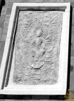 Amulette du Bouddha Maitreya – Style Dvaravati – Stupa de Phratat Na Dun (2006) # 607