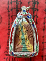 Multicolored Phra Khunpen Charm Amulet – Venerable Phrakru Sophon Thamwichit. #579