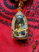 🪷 Collier bouddhiste Sakyamouni et Luang Phor Sothorn avec perles reliques Sarira # 716