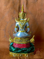 Statue du Bouddha d'emeraude Phra Kaew Morakot - Très Vénérable LP Dooh (1987) # 651