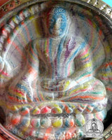 Grande amulette multicolore du Bouddha LP Sothorn et de Ganesh - Wat Luang Phor Sothorn # 99 - Magic of the Buddha