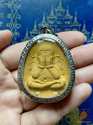 Grande amulette Phra Pidta Jumbo Roon Modnee Wat Tham Singtho Thong # 829 Magic of the Buddha