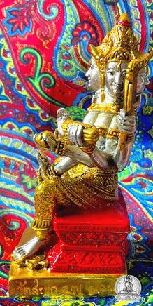 Précieuse statuette de Phra Phrom (Brahma) bénie par le Très Vénérable LP Dooh du Wat Sakai. # 278 - Magic of the Buddha