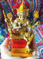 Précieuse statuette de Phra Phrom (Brahma) bénie par le Très Vénérable LP Dooh du Wat Sakai. # 278 - Magic of the Buddha