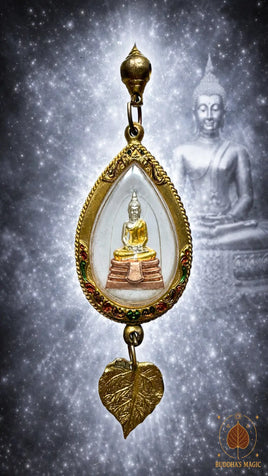 🪷 Amulette protectrice pour voiture du Bouddha Luang Phor Sothorn # 826 Magic of the Buddha
