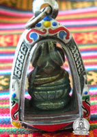 Alchemical amulet of the protective Buddha Phra Pidta - Wat Huae Jorakei. #62