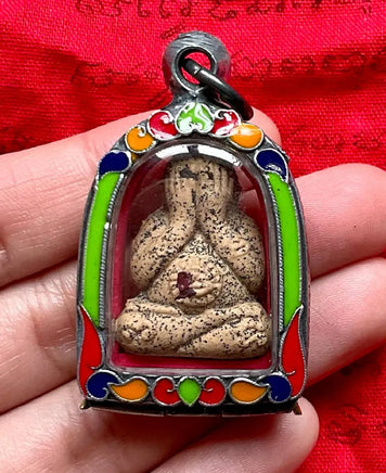 Amulette Phra Pidta Ruay Tanjai (2016) – Luangpu Singthong, Wat Pa Tham Wiwek # 566 Magic of the Buddha
