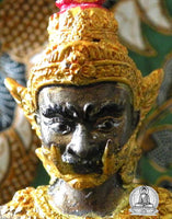 Précieuse statue du protecteur Tao Wessuwan bénie par le Très Vénérable LP Dooh du Wat Sakai. # 3