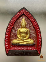 Tablette votive peinte du Bouddha Luang Phor Sothorn du Wat Pheut Nimit (première édition) # 861