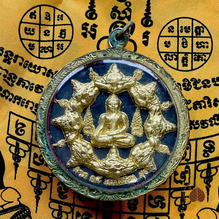 🔱 Grande amulette Jatukham Rammathep Roon Ngern Lae Ma – Wat Phra Mahathat # 795 Magic of the Buddha