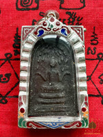 Amulette Phra Somdej de Fortune – Luang Phor Phromma (Wat Hin Panang Koi, Ubon Ratchathani) # 604