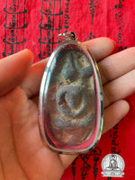 Tablette votive Bouddha en terre cuite. # 351 - Magic of the Buddha