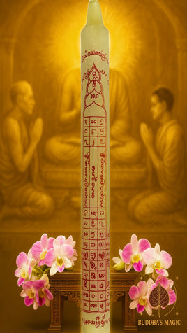 Tian Bucha Seti Tang Ah Sacred Candle of Fortune - Wat Ratchanadaram #667