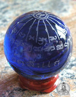 Meditation crystal balls and beads - Wat Sakai. #75