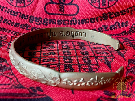 🐟 Bracelet de fortune Kamlae Mang Mee Ngern Thong – Luang Phor Sawat (Wat Salapoon Worawihan, Ayutthaya) # 787 Magic of the Buddha