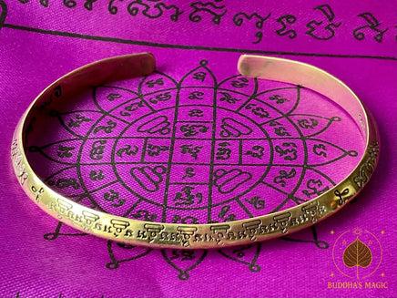 Bracelet Impérial Kamlai Jakkraphat – Mahachok Mahalap du Très Vénérable Luang Phor Moon. # 668 Magic of the Buddha