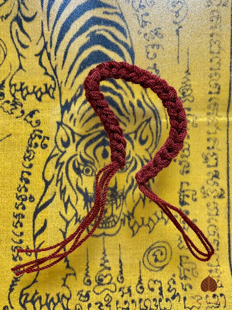 Tissus sacré Pa Yant Tigre + bracelet béni Sai Sin - Luang Phor Chamnien Silasétho du Wat Tham Seuar # 822 Magic of the Buddha