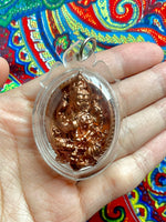 Amulette Rian Brahma Setthi en cuivre –  Phra Ajarn Phatthayano Bhikkhu # 658