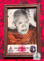 Cadre portrait du Très Vénérable LP Koon Parisutho du Wat Banraï. # 287 - Magic of the Buddha