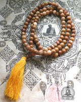 Large sacred rosary Look Phrakam Hin Phratat - Most Venerable LP Kambo. #96