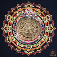 Amulette chinoise de Chenrezi à mille bras # 844 Magic of the Buddha