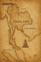 Lot de reliques du très vénérable Kruba In Intho (1902–2003) – Wat Kanthawas # 784 Magic of the Buddha