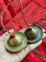 🥁 Cymbales traditionnelles Thaï “Ching” – modèle ancien patiné # 696