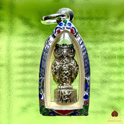 Amulette Phaya Nok Thuet Thue Chouette Sacrée - Wat Pak Klong Makham Thao # 827 Magic of the Buddha