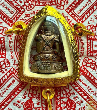 Amulette Phra Kling du Bouddha d'emeraude Phra Keow Morakot - Très Vénérable LP Moon Tithasilo. # 549 - Magic of the Buddha