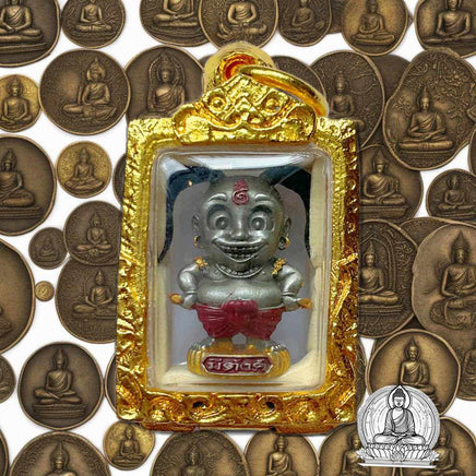 Puissante amulette Khuman Thong de fortune - Vénérable LP Nen Kaew. # 226 - Magic of the Buddha