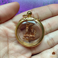Rare amulette Hoon Payon protecteur Phra Pidta - Vénérable Ajarn Pee # 862