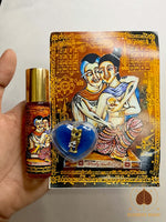 Set de magie d'amour exclusif – Huile Nam Man Sanaeh Siang Phaeng et cire bleue Kee Phung # 633