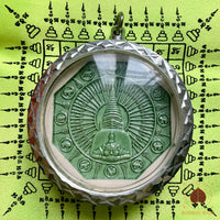 Amulette Jatukham Rammathep – Série Royale “Deux Rois Offrant des Richesses” # 734