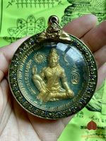 Grande amulette Jatukham Rammathep Roon Sap Raja Roi des richesses 2007 Wat Phra Mahatat # 727