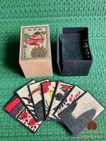 Jeu Hanafuda Nintendo Dai Tengu noir vintage Japon Kyoto 1960 1989 # 730