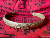 🐟 Bracelet de fortune Kamlae Mang Mee Ngern Thong – Luang Phor Sawat (Wat Salapoon Worawihan, Ayutthaya) # 787 Magic of the Buddha