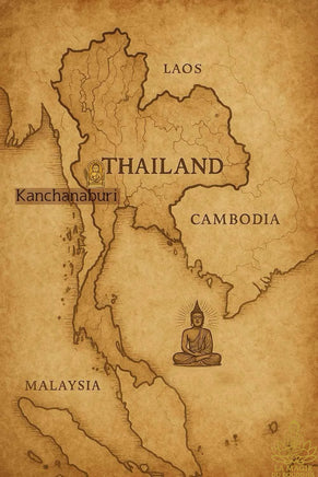 🪷 Amulette Guan Yin à Mille Bras consacrée en 1994 – Wat Tham Khao Noi #794 Magic of the Buddha