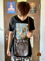 Sac magique Kapaow Yant de Phra Ajarn Wicha – Sac rituel de protection Wat Pantha Wicha # 641