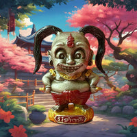 Puissante amulette Khuman Thong de fortune - Vénérable LP Nen Kaew. # 226