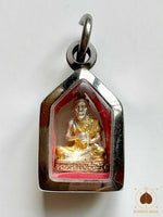 Amulette précieuse Boroma Kru Mor Shiwok – Ajarn Lak Rachasee – Wat Loi Khro (Chiang Mai) # 611