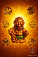 Kumaree Thong Amulet (for luck in games) - Venerable Ajarn Subin. #657