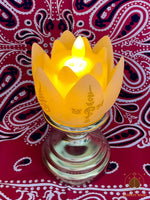 🪷 Blessed Buddhist altar lamp Yant Metta – Wat Traimit # 623