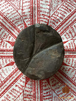 Grosses pépites de fer magique bleu Lek Namphi ornées de Yant # 662