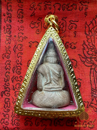 🌿 Amulette Lersi consacrée en 1998 par Luang Phor Phromma – Wat Hin Panang Koi # 779 Magic of the Buddha