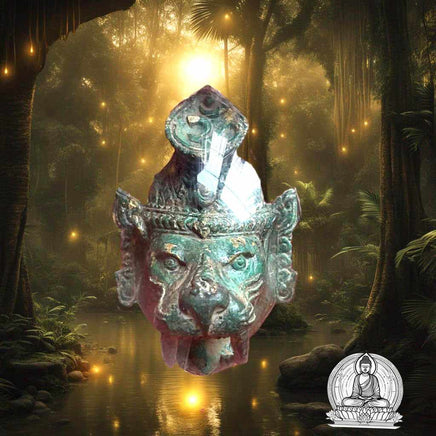 Amulette masque de Lersi tigre - Très Vénérable LP Saen. # 186