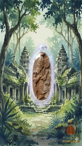 Large antique Lersi amulet made of sacred plants – Year 2508 (1965) #740