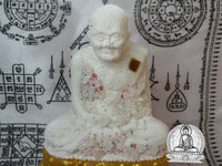 Statuette with the relics of the Most Venerable Luang Phor Dooh from Wat Sakai. #102