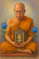 Amulette Fah Meuh Séthi Mee Ngern Lan – La Paume du Millionnaire # 629