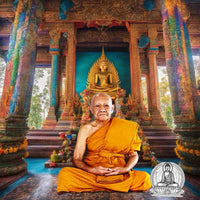 Great amulet of the King of the Nagas Phaya Srisutho - Very Venerable LP Ong Tithadhammo. # 244